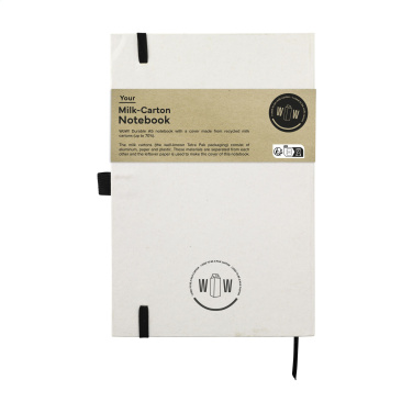 Logotrade promotional giveaway picture of: Milk-Carton Paper Notebook A5