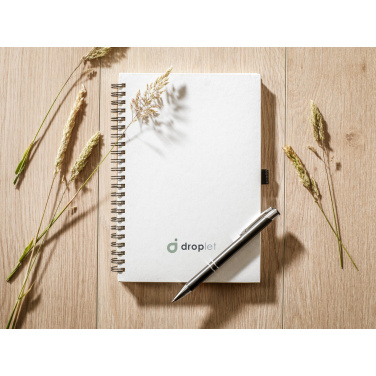 Logo trade promotional products image of: Milk-Carton Wire-O Paper Notebook A5