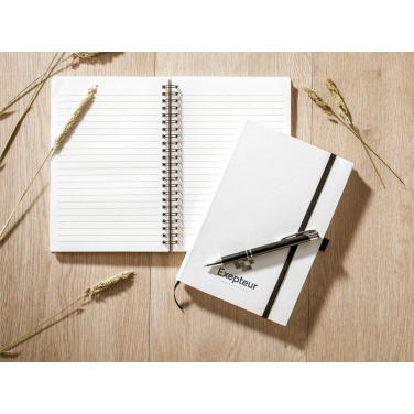 Logotrade advertising product image of: Milk-Carton Wire-O Paper Notebook A5