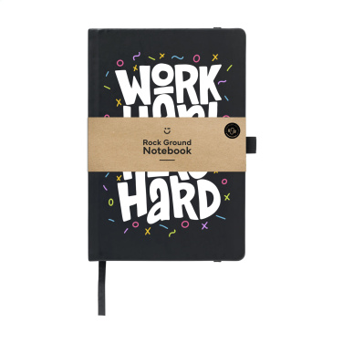 Logo trade promotional gifts picture of: Rock Ground Paper Notebook A5