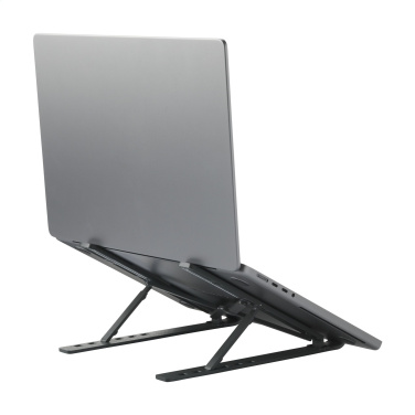 Logo trade promotional item photo of: Standby GRS Recycled Alu Laptop Stand