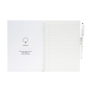 Logotrade advertising product image of: MOYU Erasable Stone Paper Notebook SoftCover 18 pages