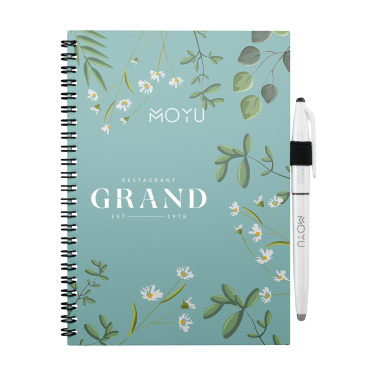 Logotrade promotional product image of: MOYU Erasable Stone Paper Notebook Custom SoftCover