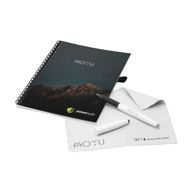 Logo trade promotional giveaways picture of: MOYU Erasable Stone Paper Notebook Custom SoftCover