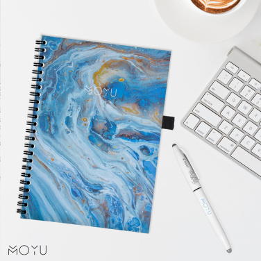 Logotrade promotional item image of: MOYU Erasable Stone Paper Notebook Custom SoftCover