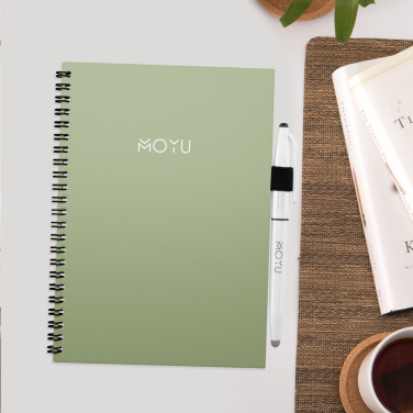 Logotrade promotional gift image of: MOYU Erasable Stone Paper Notebook Custom SoftCover