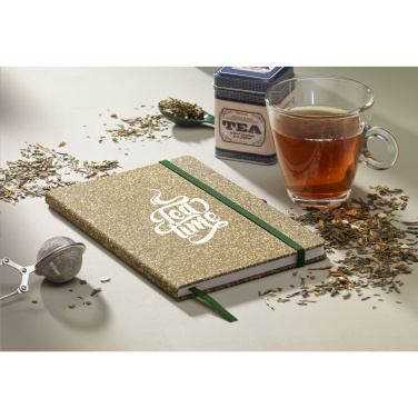 Logotrade advertising products photo of: TeaGround Cork Paper Notebook A5