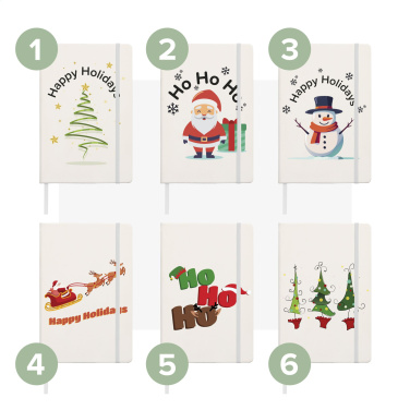 Logo trade promotional merchandise picture of: Pocket Notebook A5 X-Mas