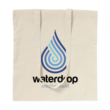 Logo trade corporate gift photo of: ShoppyBag (135g/m²) long handles cotton bag