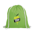 PromoColour (120 g/m²) backpack, lime