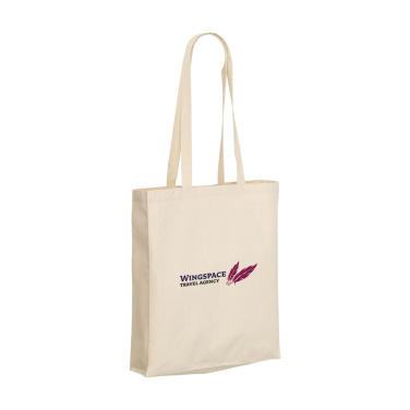 Logo trade promotional merchandise image of: Natural Square Bag (165 g/m²) cotton bag