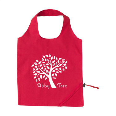 Logo trade promotional items image of: Strawberry Cotton (135 g/m²) foldable bag