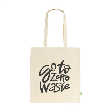 Logo trade corporate gifts picture of: Organic Cotton GOTS Shopper (140 g/m²) bag