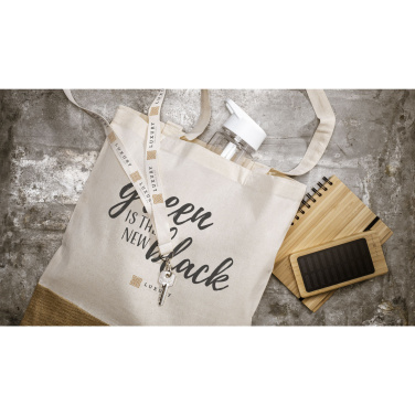 Logotrade promotional giveaway image of: Combi Organic Shopper (160 g/m²) bag