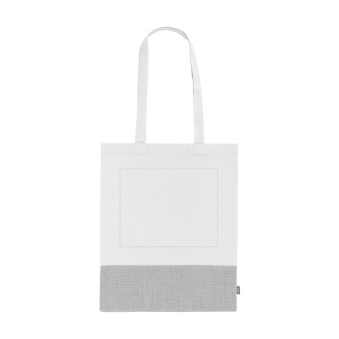 Logo trade corporate gifts image of: Combi Organic Shopper (160 g/m²) bag