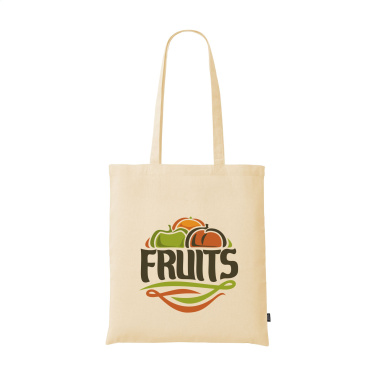 Logotrade promotional items photo of: GRS Recycled Cotton Shopper (180 g/m²) bag