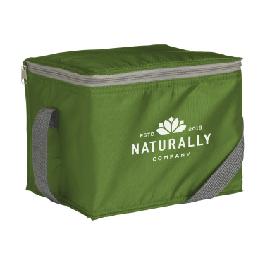 Logo trade business gifts image of: CoolMate RPET cooler bag