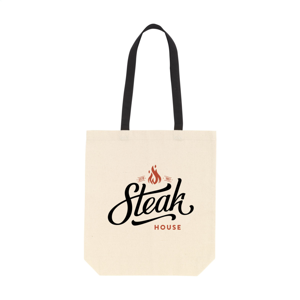 Logo trade business gift photo of: Canvas Shoppy Colour (220 g/m²) bag