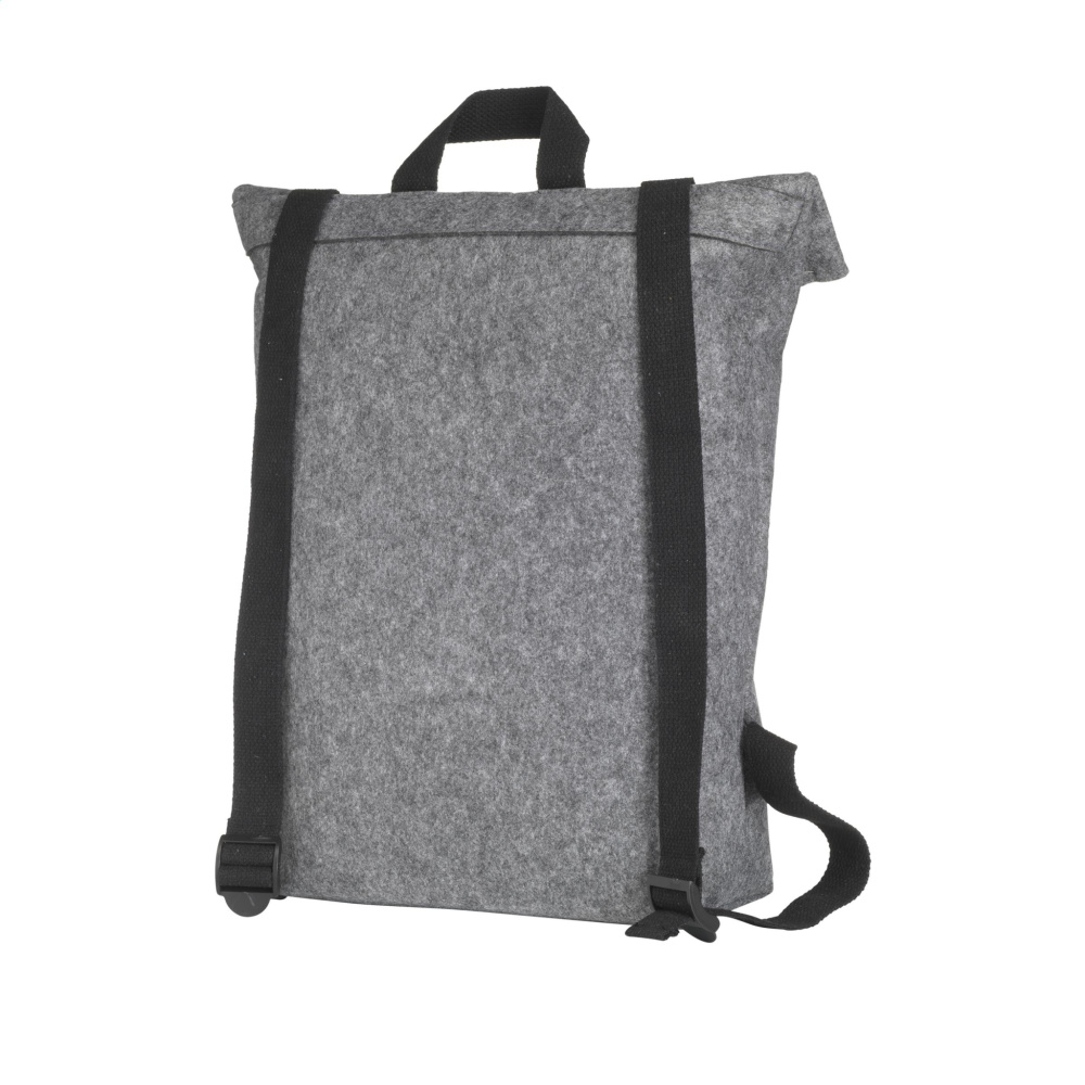 Logo trade promotional giveaway photo of: Nolan GRS RPET Felt backpack