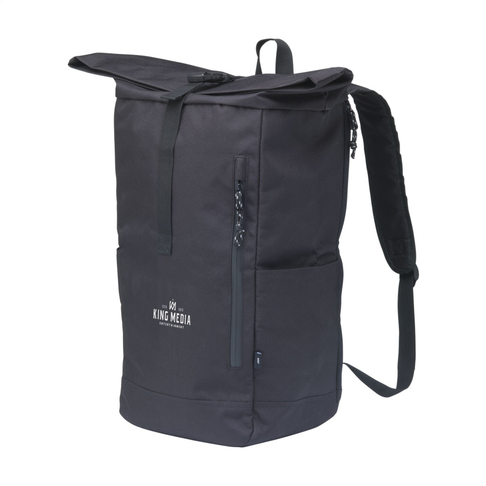 Logo trade business gifts image of: Nolan Picnic RPET backpack