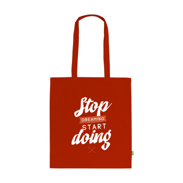 Logotrade promotional item image of: Organic Cotton Shopper (140 g/m²) bag