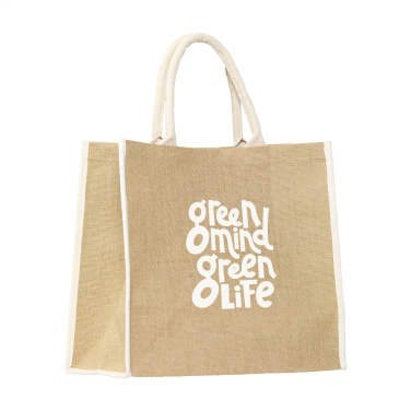 Logo trade promotional item photo of: Gerona Jute Shopper bag