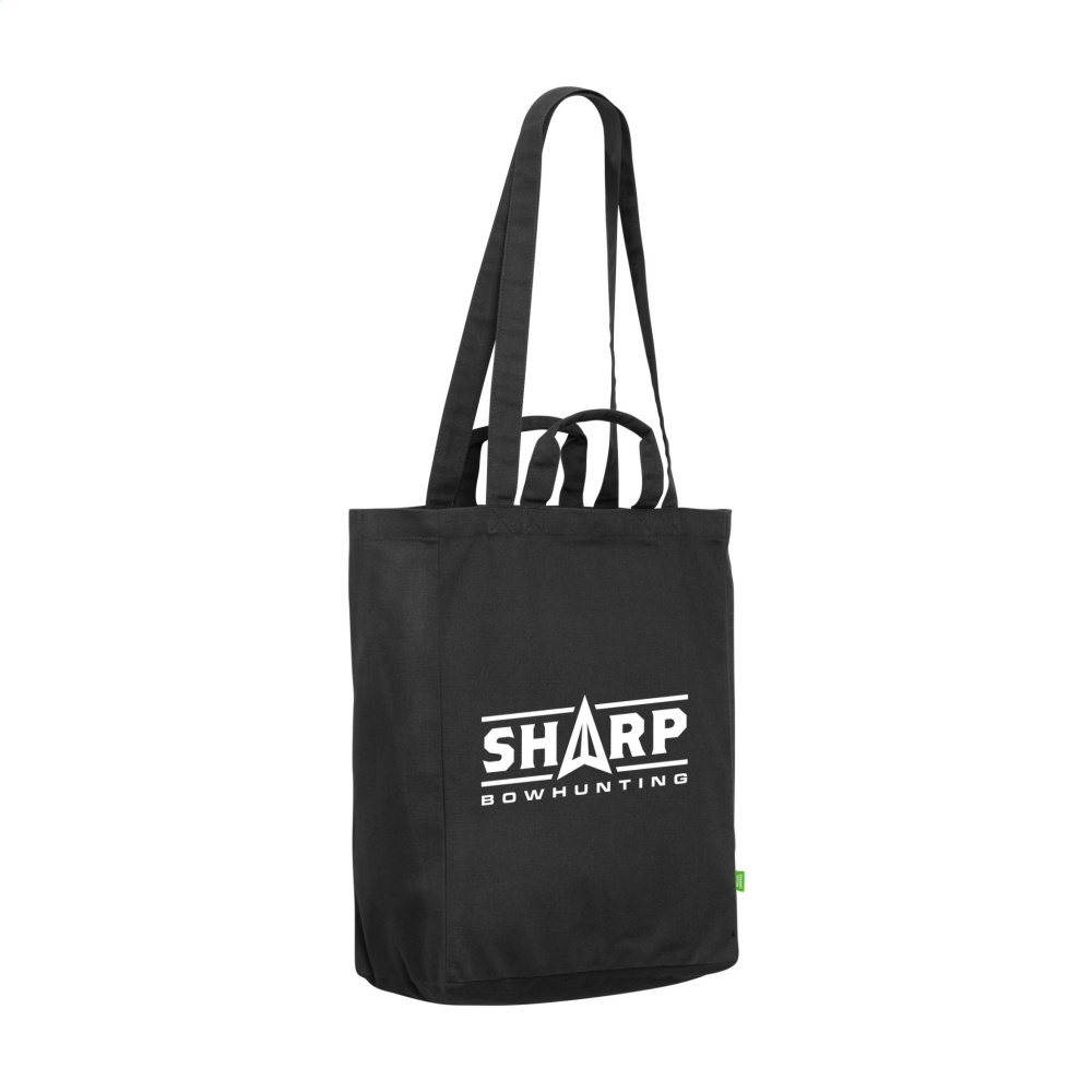 Logotrade promotional gift image of: Organic Cotton Canvas GOTS Tote Bag (280 g/m²)