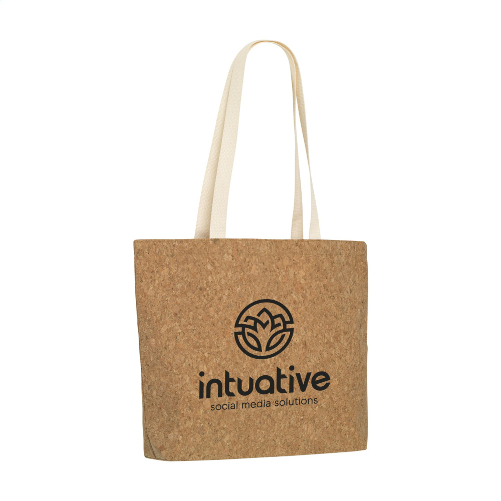 Logotrade advertising products photo of: Lagos Cork Shopper bag