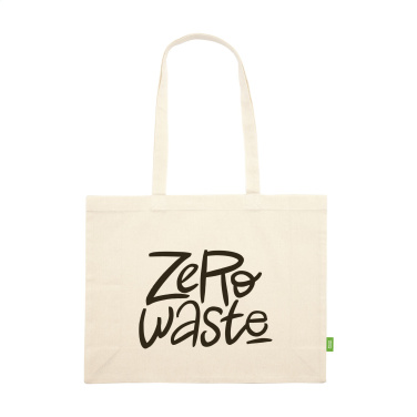 Logo trade promotional gifts image of: ECO Shopper Organic Cotton (180 g/m²) shopping bag