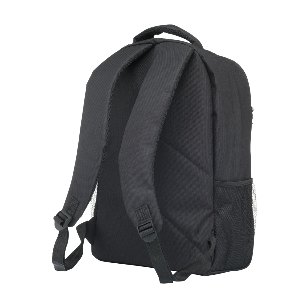 Logotrade promotional gift picture of: Flashline GRS RPET Laptop Backpack