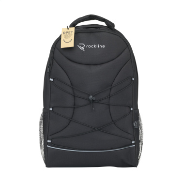 Logo trade promotional gifts image of: Flashline GRS RPET Laptop Backpack