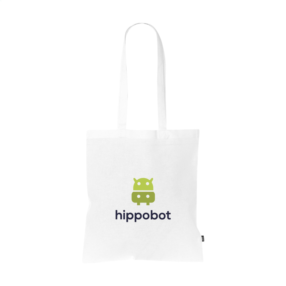 Logo trade promotional items image of: Shoppy Colour Bag GRS Recycled Cotton (150 g/m²)