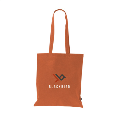 Logotrade promotional gift image of: Shoppy Colour Bag GRS Recycled Cotton (150 g/m²)