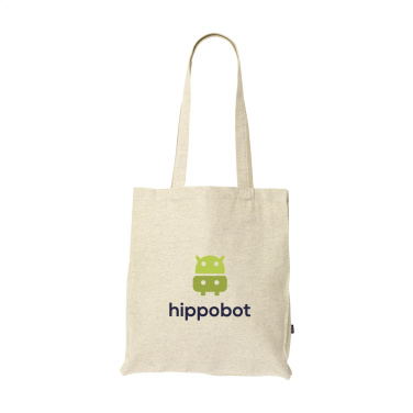 Logo trade promotional giveaways image of: Melange Shopper GRS Recycled Canvas (280 g/m²) bag