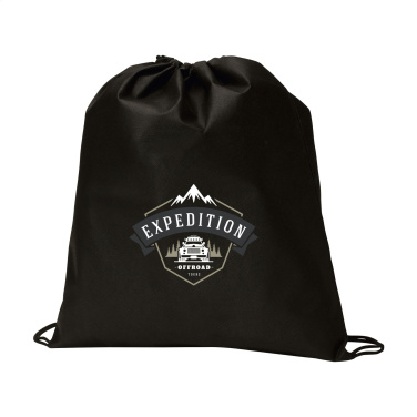 Logo trade corporate gifts picture of: Non-Woven Promobag GRS RPET backpack