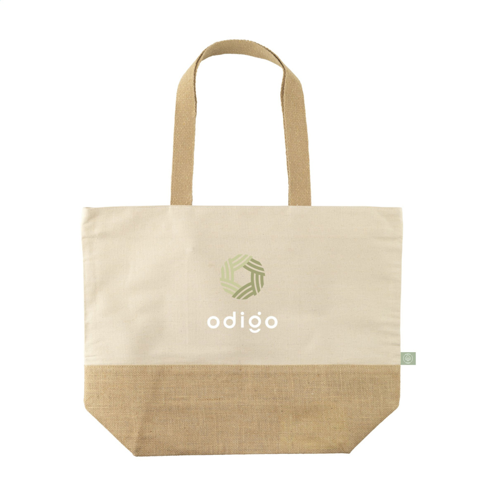 Logotrade promotional item picture of: Cancun Beachbag Organic Cotton (320 g/m²)