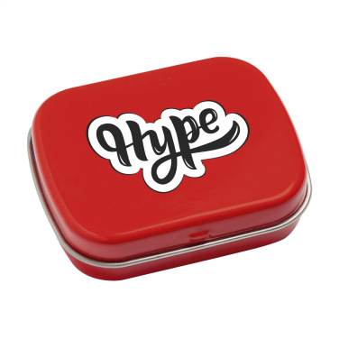 Logo trade business gifts image of: TinBox peppermints