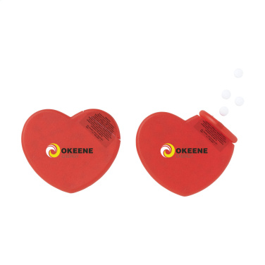 Logo trade promotional merchandise image of: HeartMint peppermints