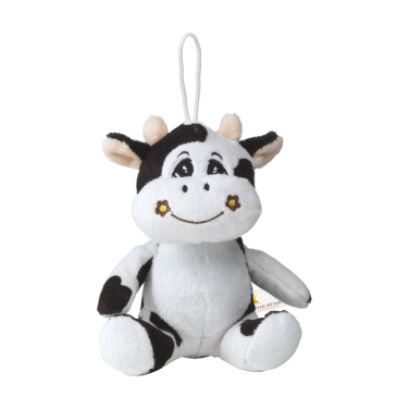 Logo trade business gift photo of: Animal Friend Cow cuddle toy