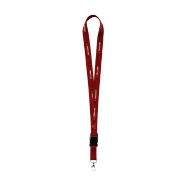 Logo trade promotional gifts image of: Lanyard Sublimation Buckle RPET 2 cm keycord