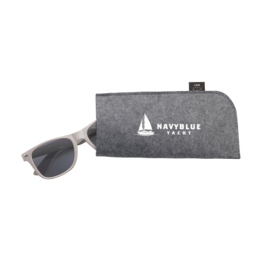 Logo trade promotional gift photo of: Feltro GRS RPET Pouch for glasses