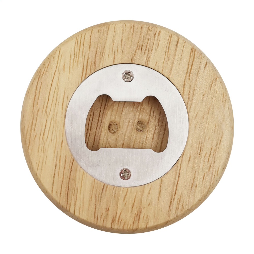 Logo trade promotional gift photo of: Rondo circular bottle opener