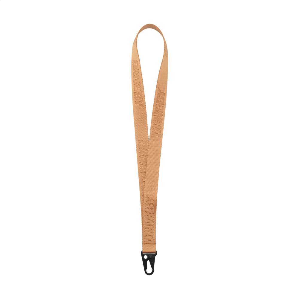 Logotrade business gift image of: Lanyard Deep Woven 25 mm keycord