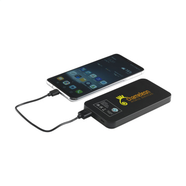 Logo trade promotional gifts image of: Solar RCS Powerbank 4000 power charger