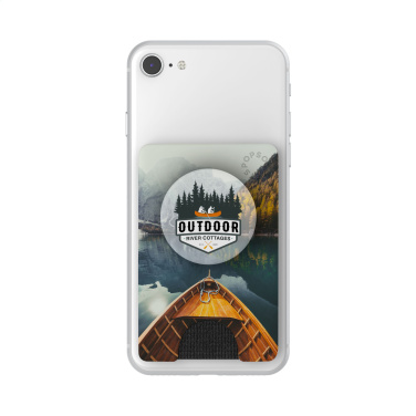 Logo trade promotional giveaways picture of: PopSockets® PopWallet+ card holder with PopGrip