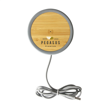 Logo trade corporate gifts image of: Lidos Stone ECO 10W Wireless Charger