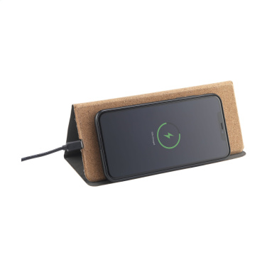 Logotrade advertising product image of: Cork Wireless Charging Mousepad