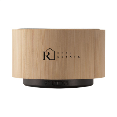 Logotrade promotional merchandise picture of: Wave Bamboo Wireless Speaker