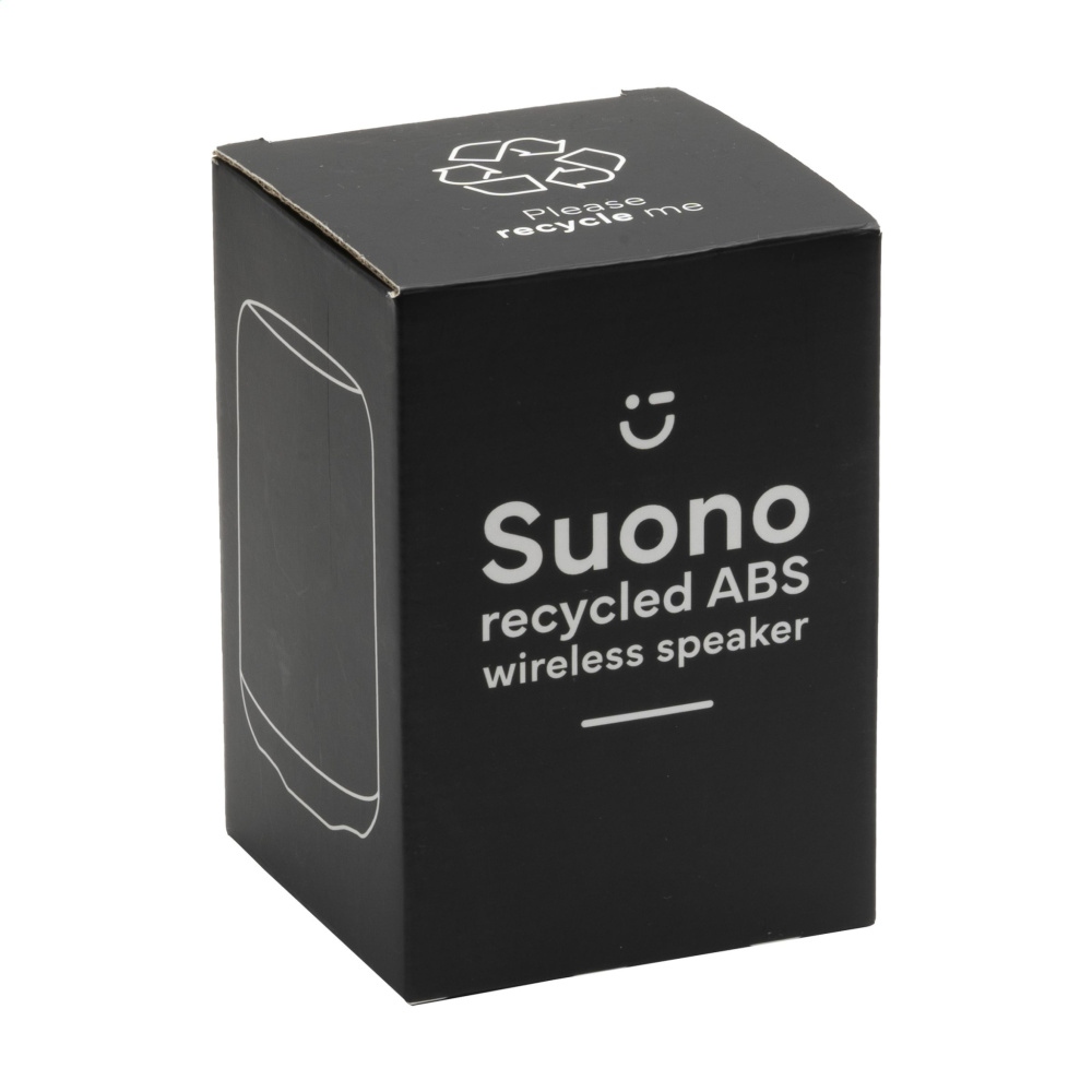 Logo trade promotional giveaways image of: Suono RCS Recycled ABS Wireless Speaker