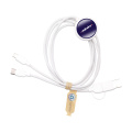 Charging Cable RCS Recycled ABS-TPE, white